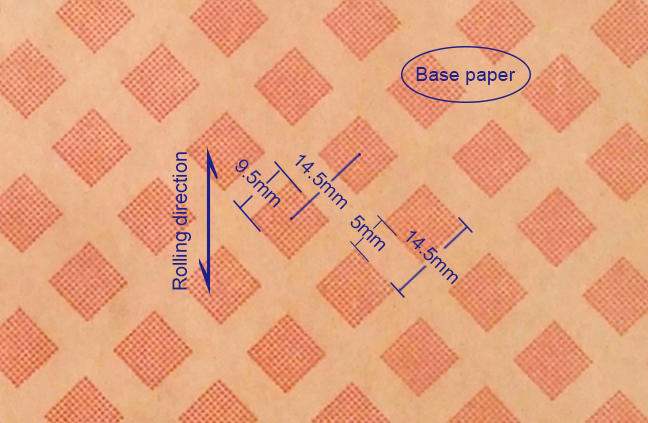 960mm Diamond Dotted Paper Transformer Insulation Paper for Hot Sell